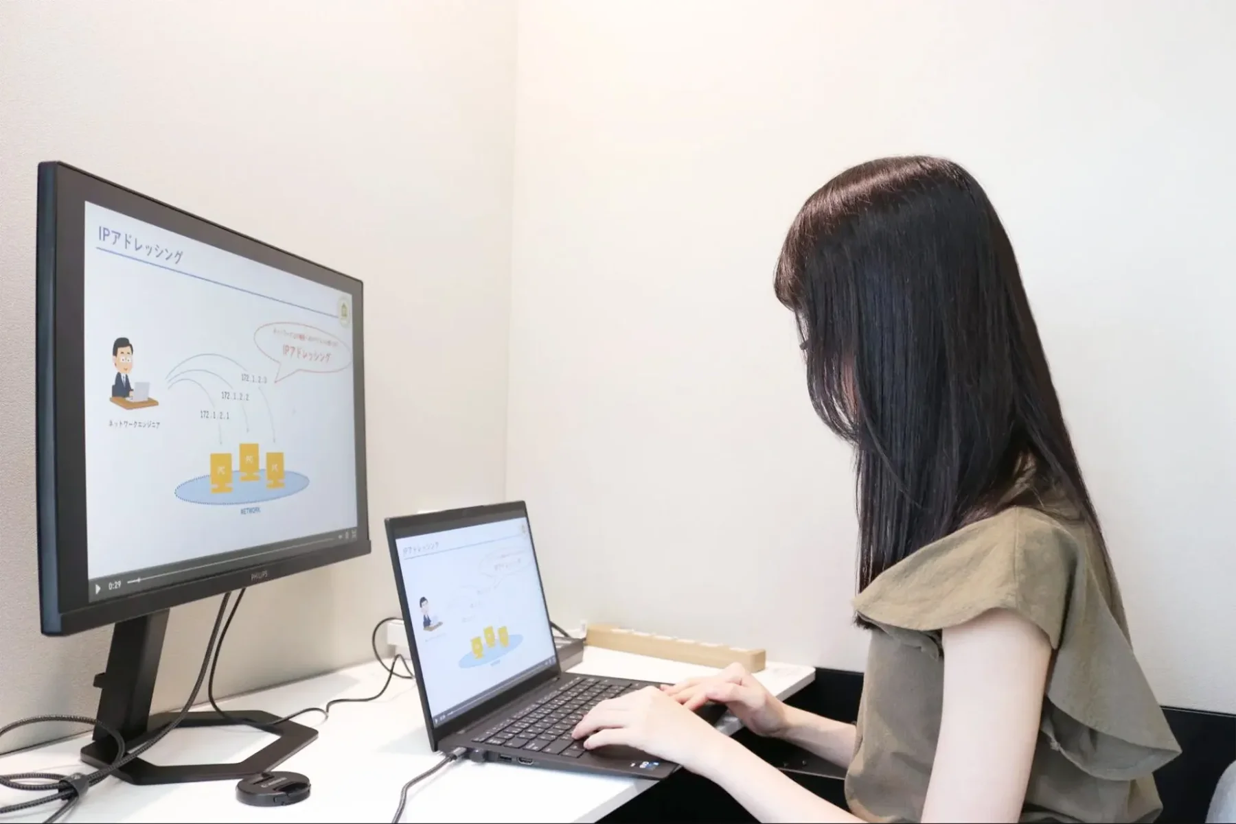 ウズカレITの受講風景